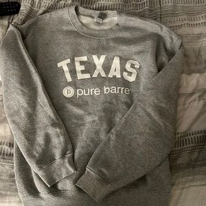 Pure barre sweater EUC